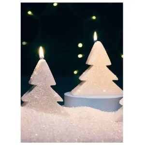 Kit como fazer velas arvore de natal